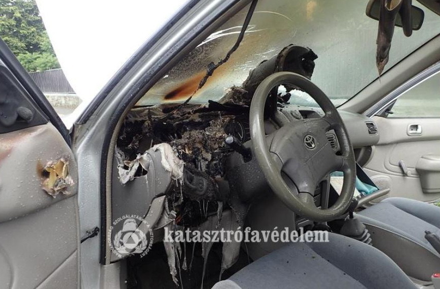 2018.05.25. Szombathely - autótűz