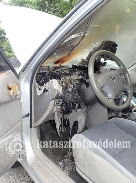 2018.05.25. Szombathely - autótűz