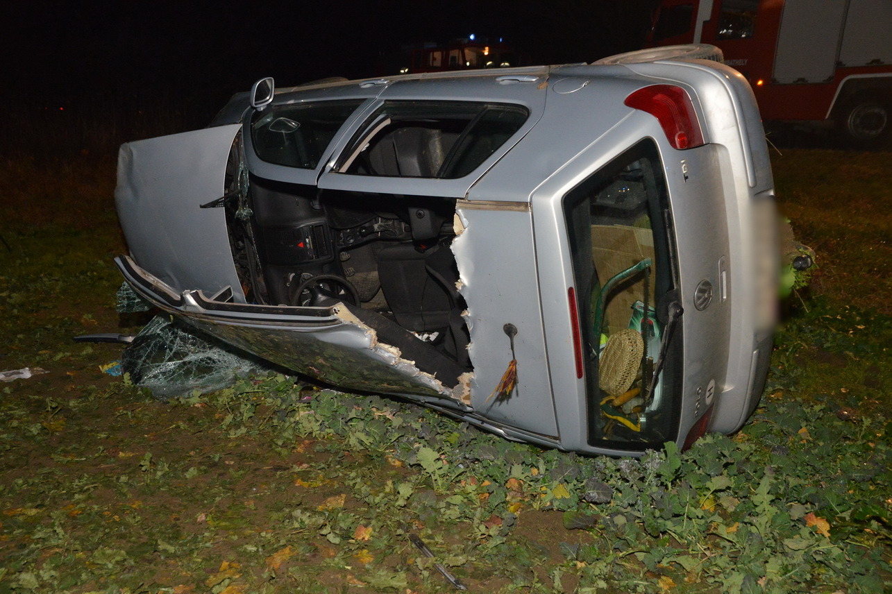 Súlyos baleset Felsőcsatár és Narda között