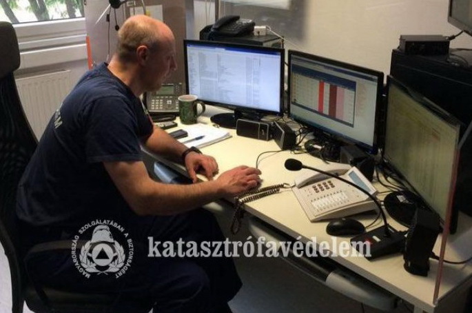 Vasi katasztrófavédelmi főfelügyelet tavaszi gyakorlata 1.