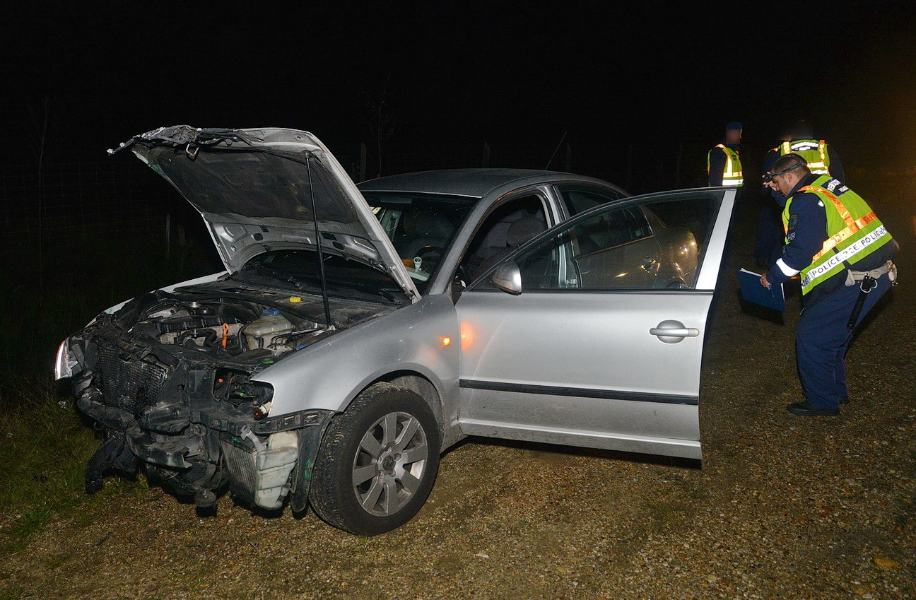 A Skoda Superb sofőrje nem vette észre a Ladát