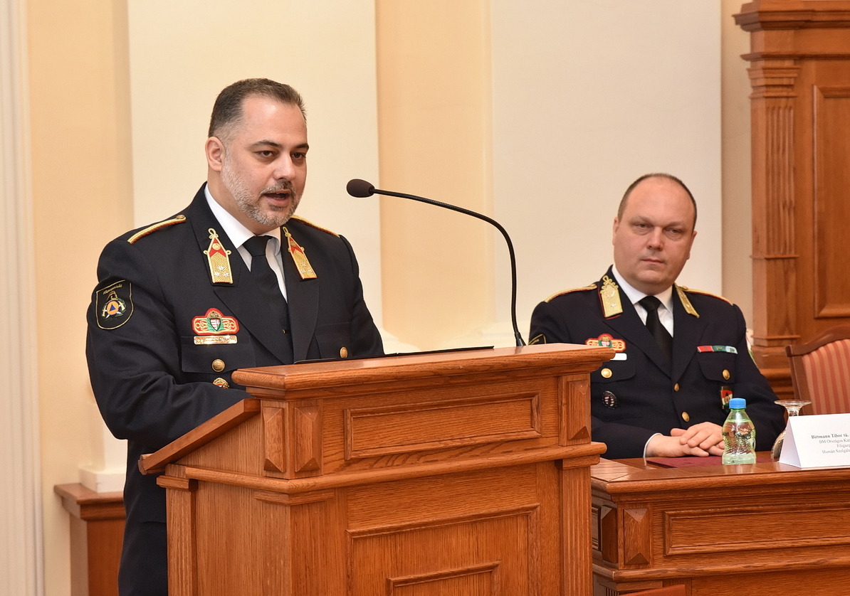 Dr. Bognár Balázs tűzoltó ezredes