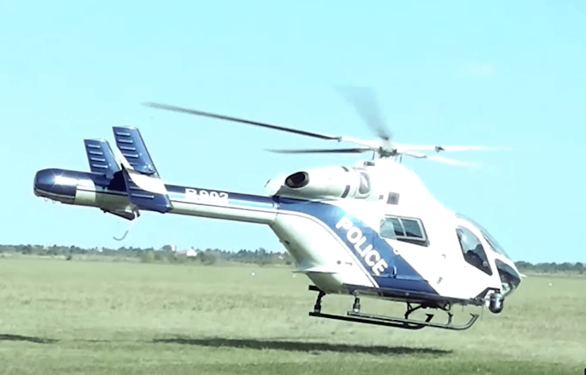 Helikopterrel rögzítették a szabálysértéseket