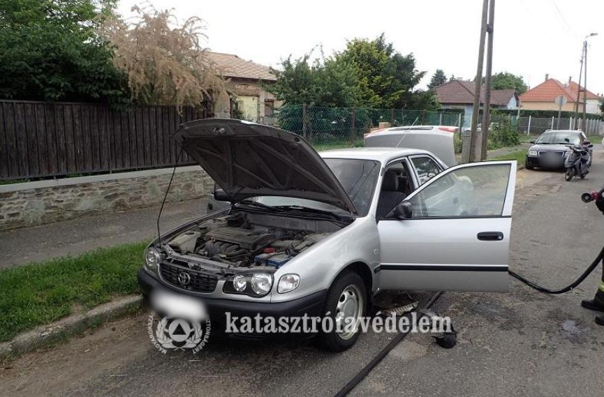 2018.05.25. Szombathely - autótűz