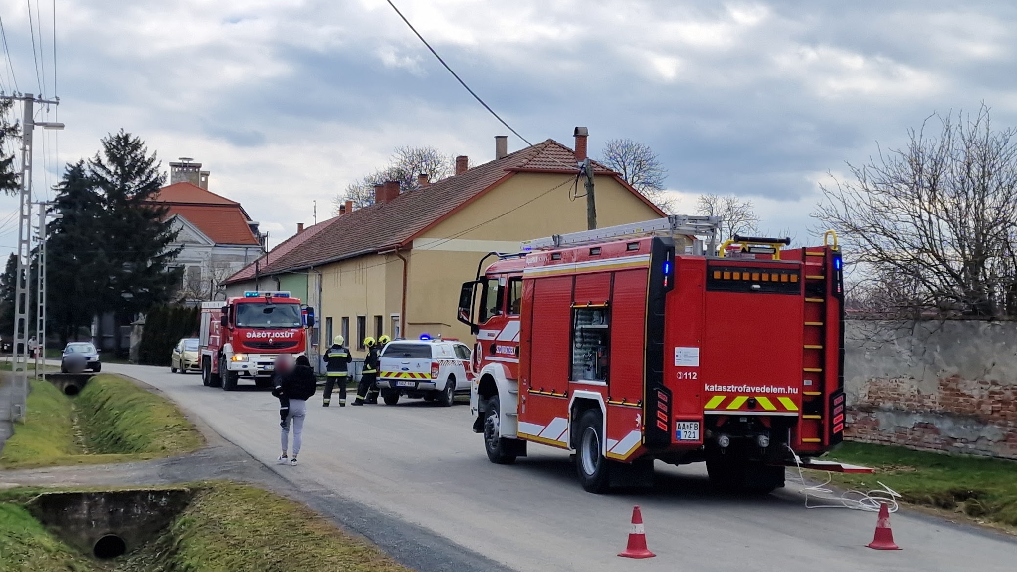 Renault vízszállítónak koccant egy Citroen Kőszegpatyon