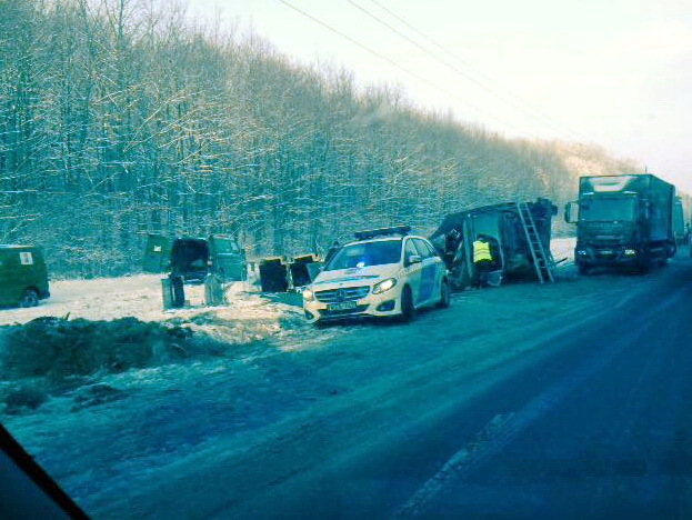 Józsa Zoltán autóból készítette ezt a felvételt, csütörtökön reggel (Fotó: Facebook)