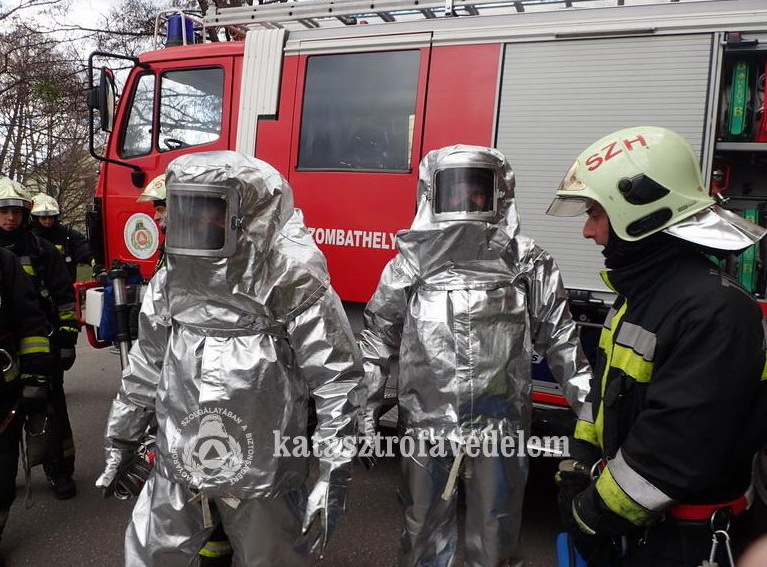 Mentőhelikopter baleset szimuláció 1.