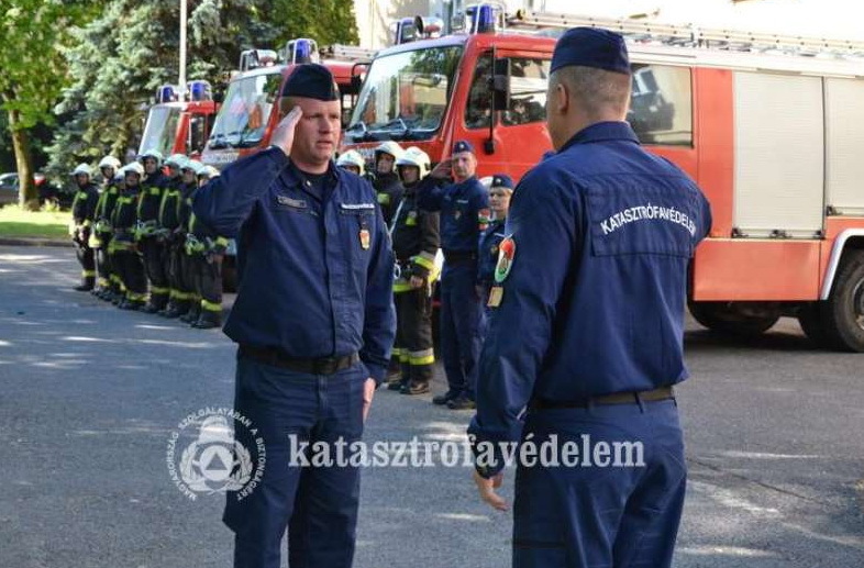 Igazgatói szemle a Szombathelyi Katasztrófavédelmi Kirendeltségen  2.