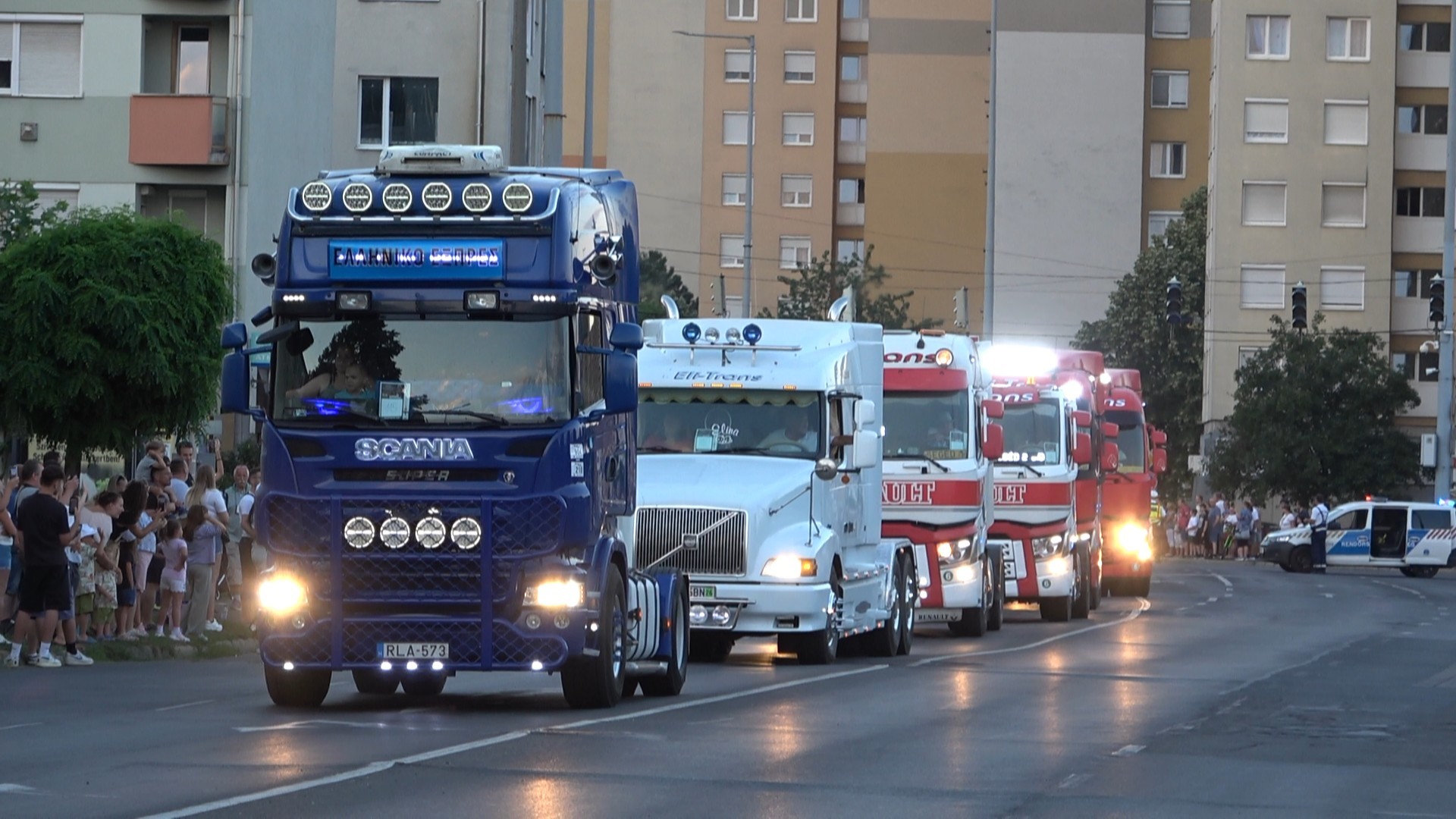 Truck Fest felvonulás Szombathelyen - 2026.