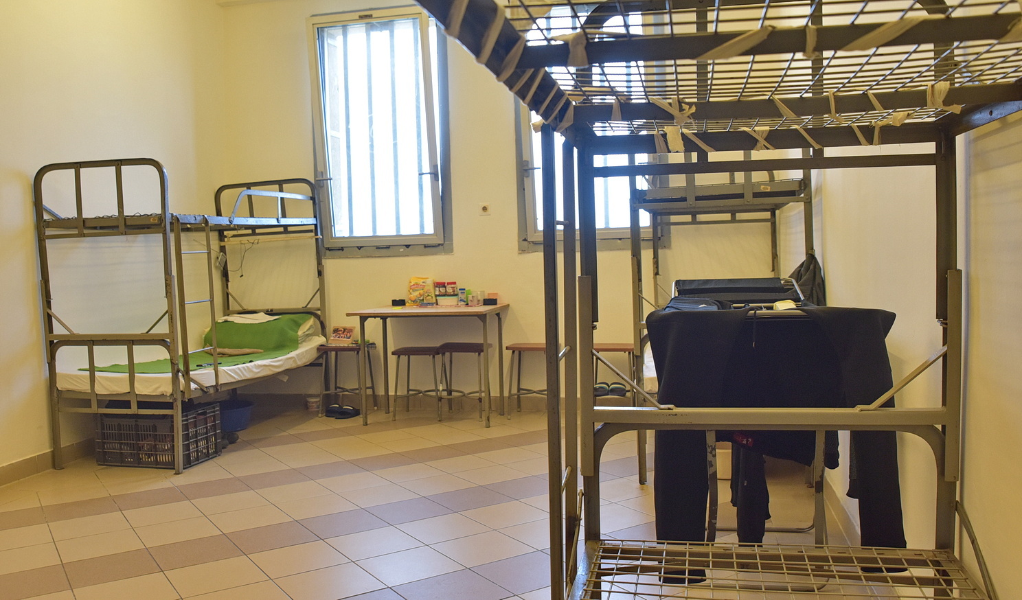 Börtöncella a Szombathelyi Országos Büntetés-végrehajtási Intézetben