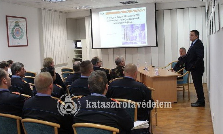 Téli felkészülés Vas megyében