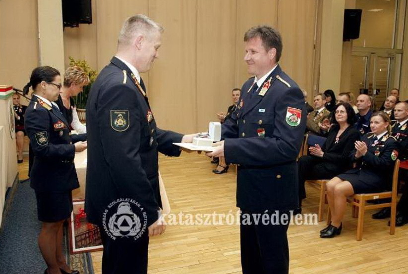 Elismerés átvétele