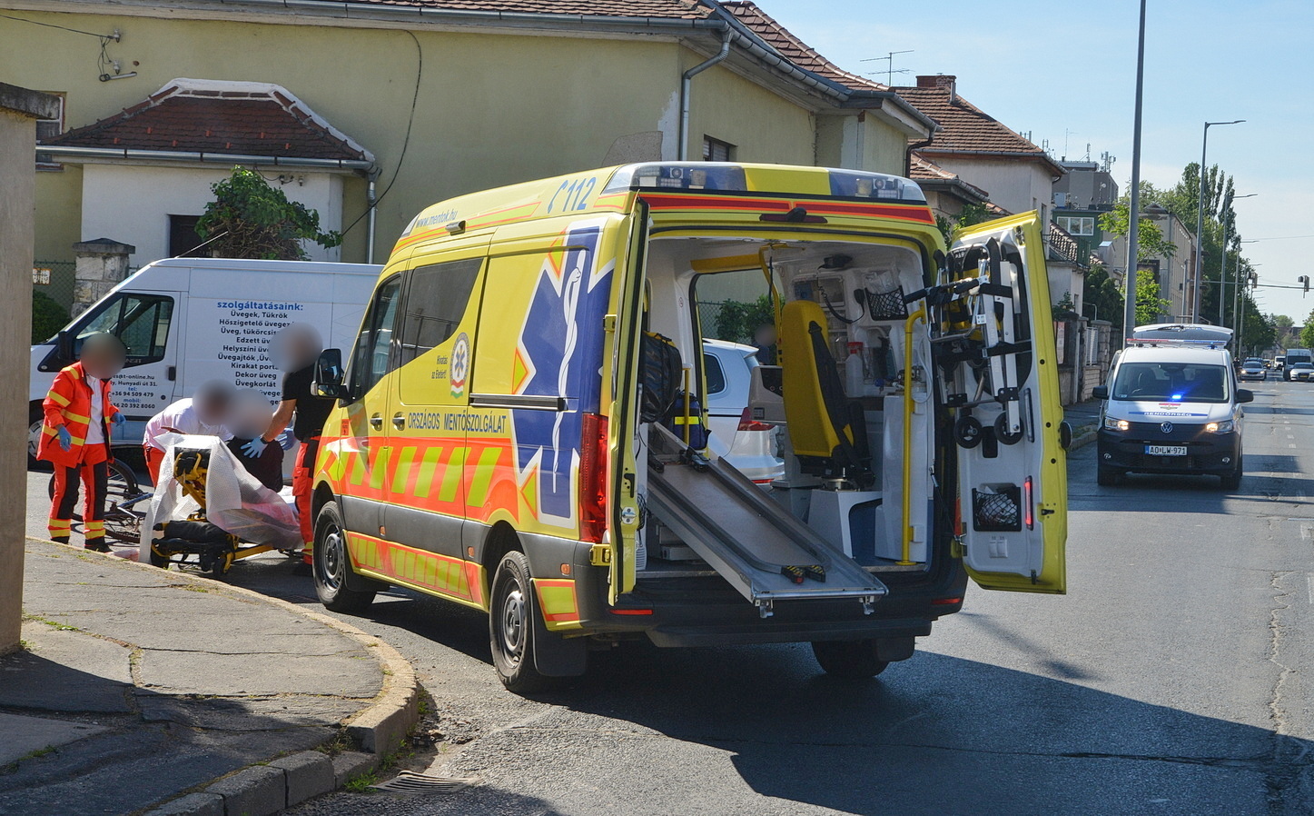 Kerékpárost ütött el egy VW Szombathelyen – súlyosan megsérült a biciklis