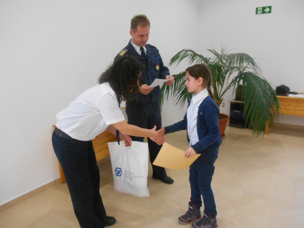 Közlekedésbiztonsági rajzpályázat Vas megyében 1.