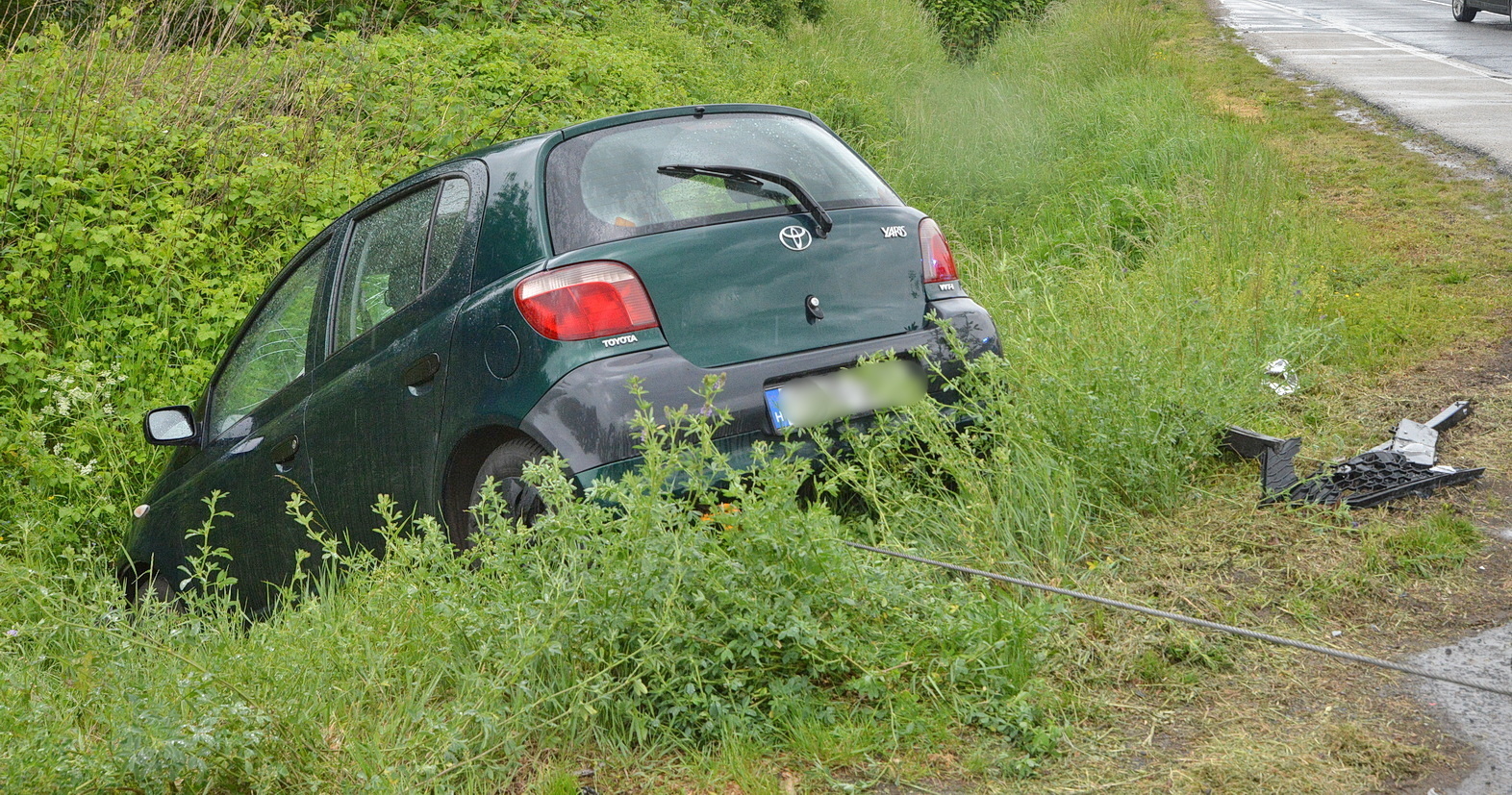 Két Toyota ütközött a 87-es főúton, Szombathely és Táplánszentkereszt között