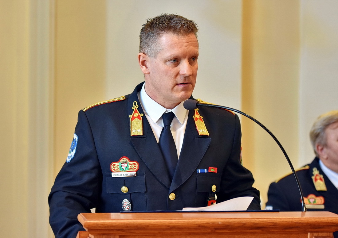 Erdélyi Krisztiánt ezredessé léptették elő