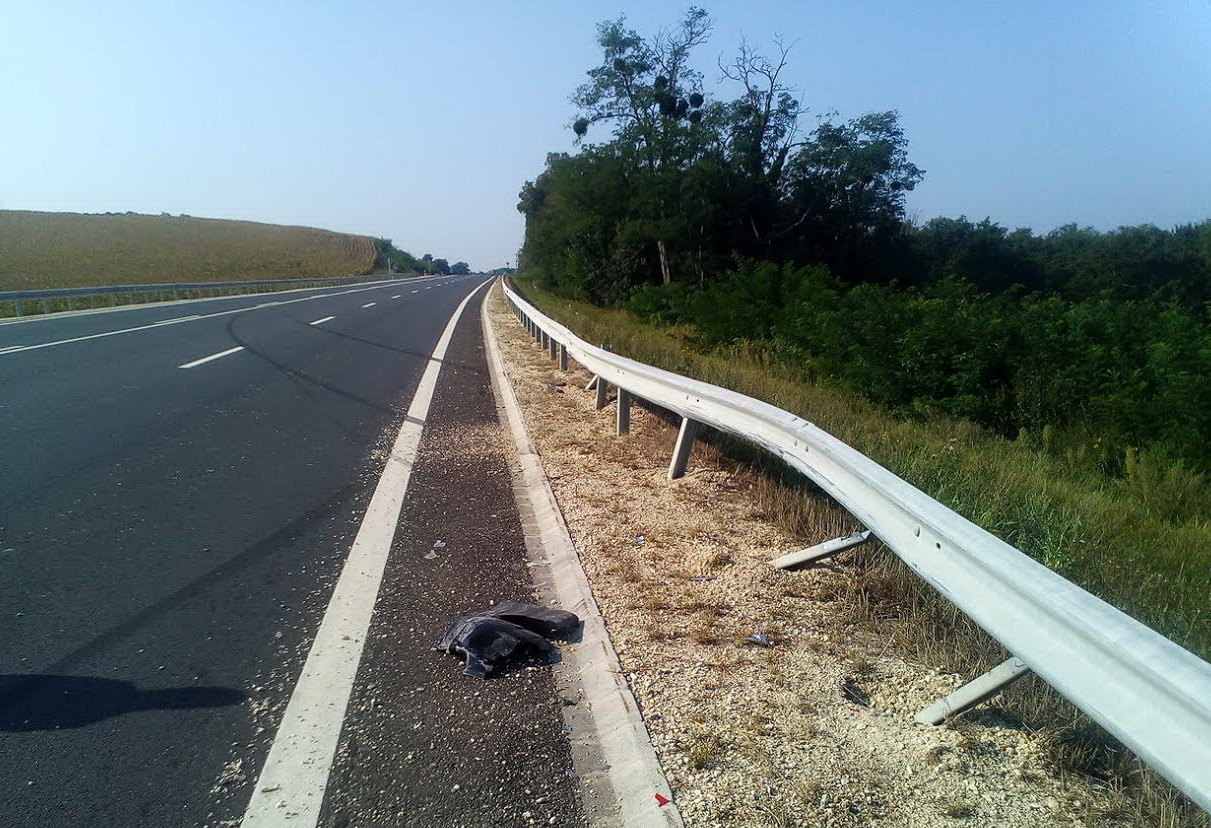 A szalagkorlát tette a dolgát