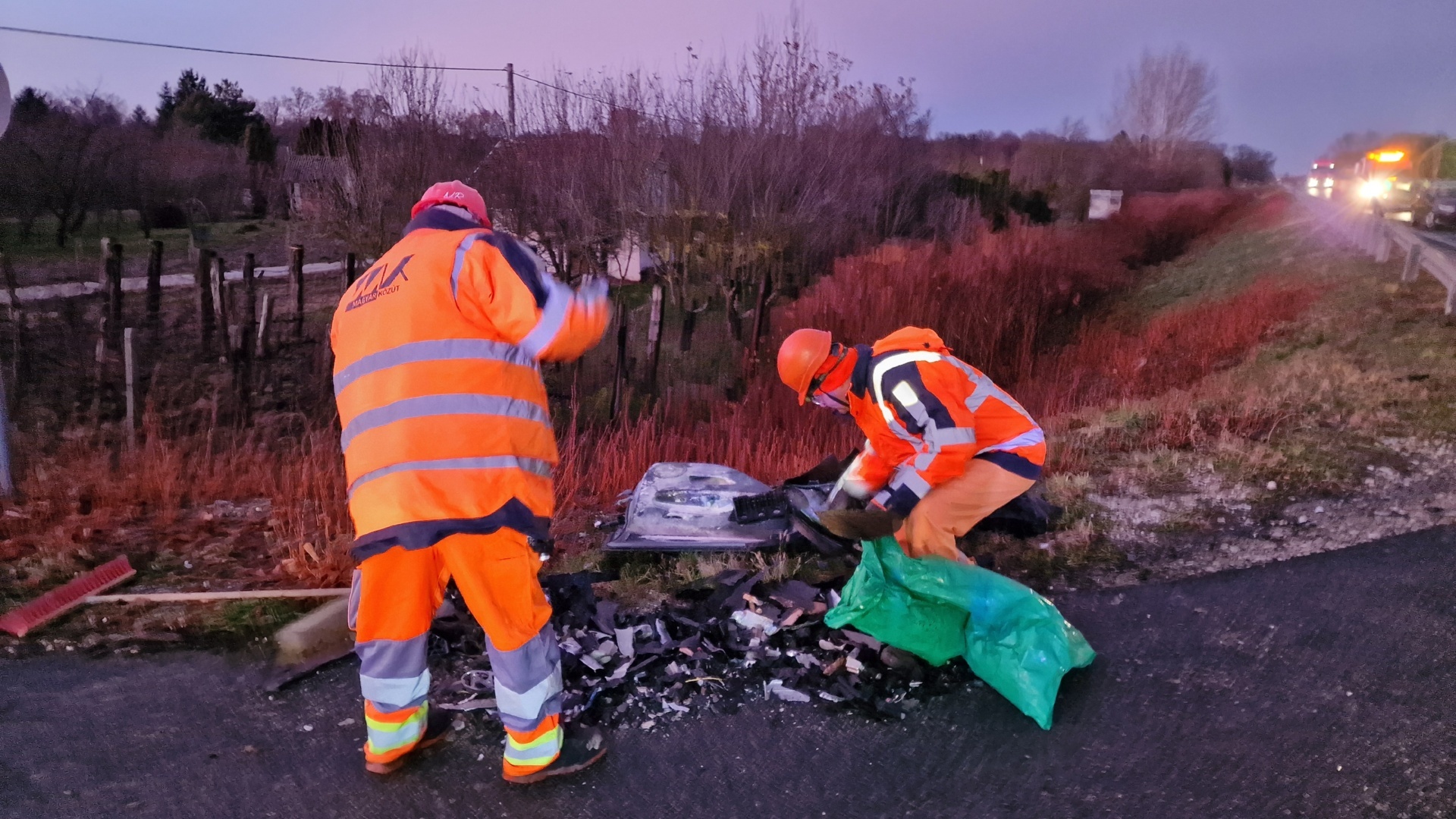 Meghalt az okozó utasa - két Hyundai ütközött frontálisan Körmend közelében a 86-oson