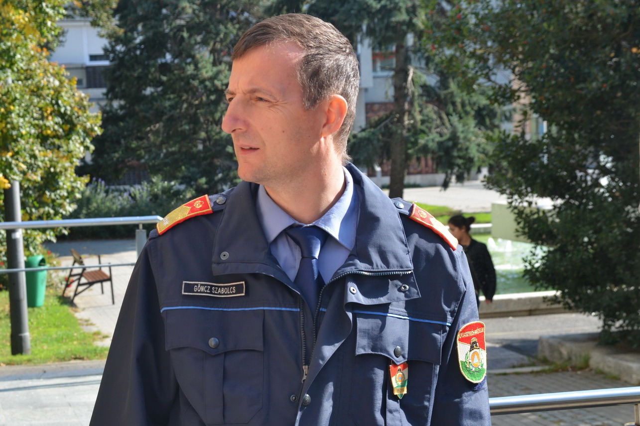 Göncz Szabolcs tű. alezredes