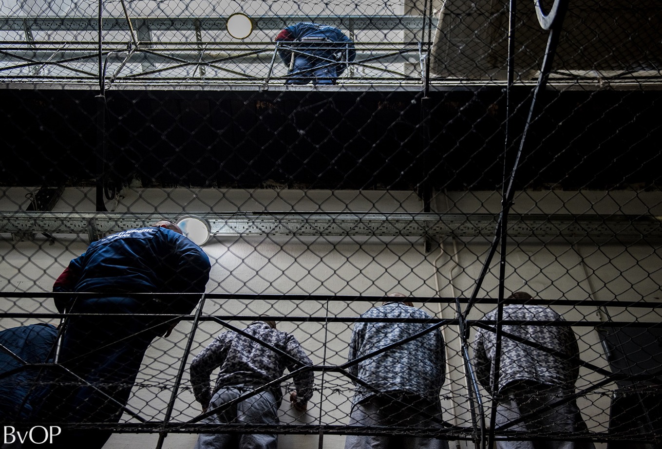 Országos razzia volt a börtönökben - Fotó: BvOP