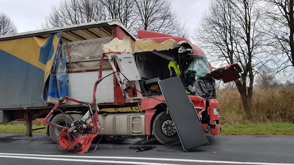 Ráfutásos baleset történt a 74-es főúton Győrvár közelében