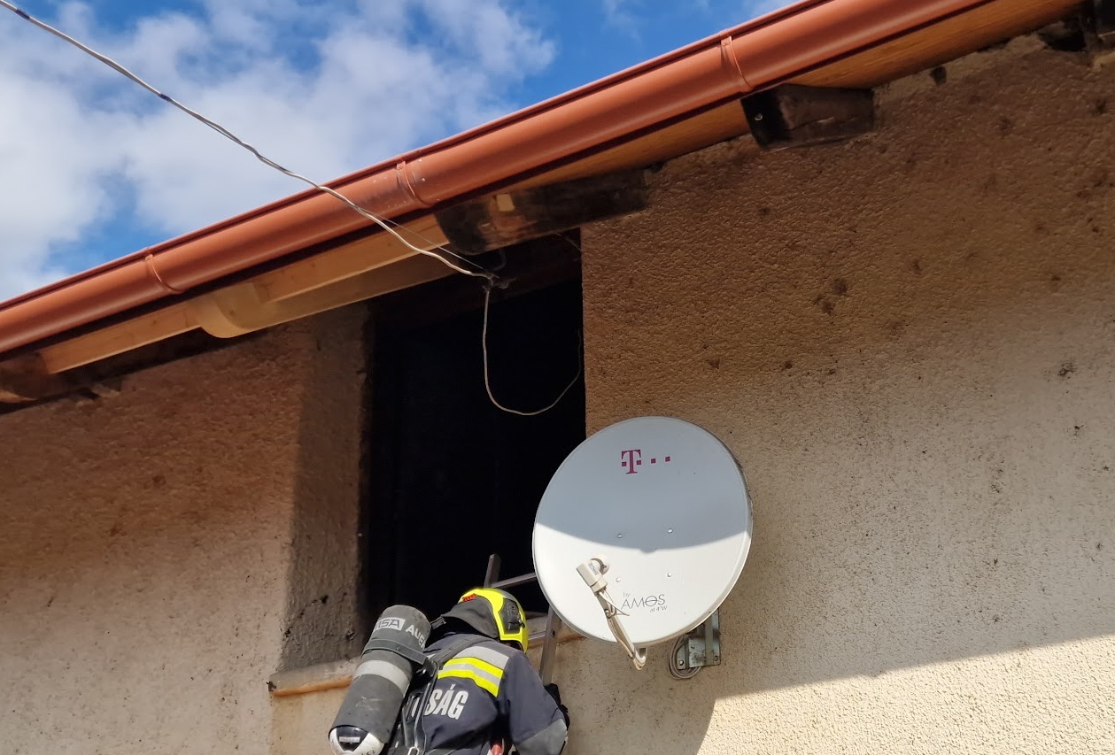 Sorház lakásában keletkezett tűz Kőszegpatyon