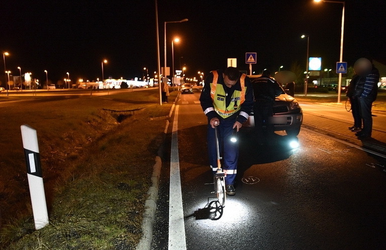 Gyalogosgázolás Szombathelyen