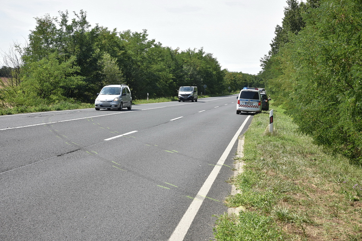 Fát döntve csapódott árokba egy Opel Hosszúperesztegnél, a 8-as főúton