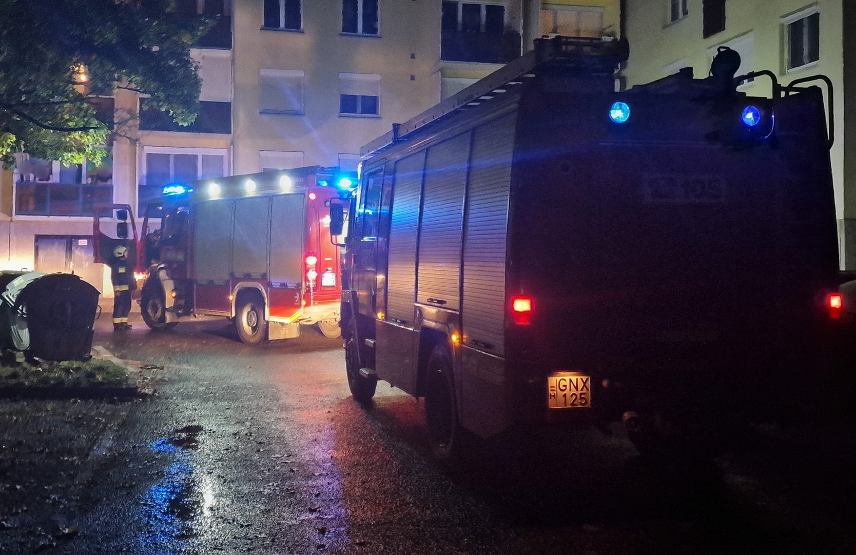 Elszenesedett hús füstölt egy szombathelyi konyhában