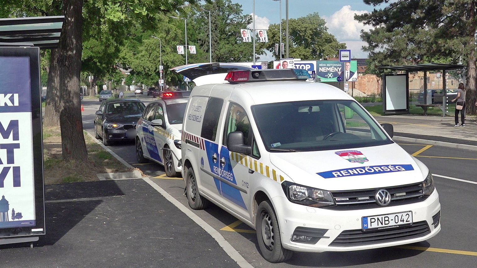 Kerékpáros fiút lökött fel egy körforgalomba behajtó BMW Szombathelyen