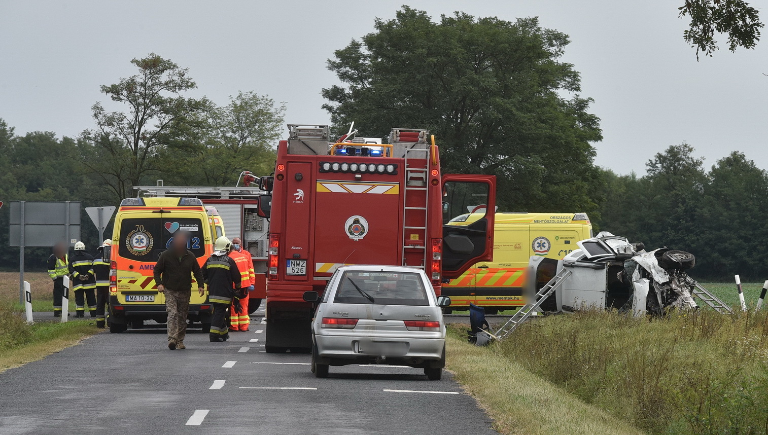 Baleset Boba közelében