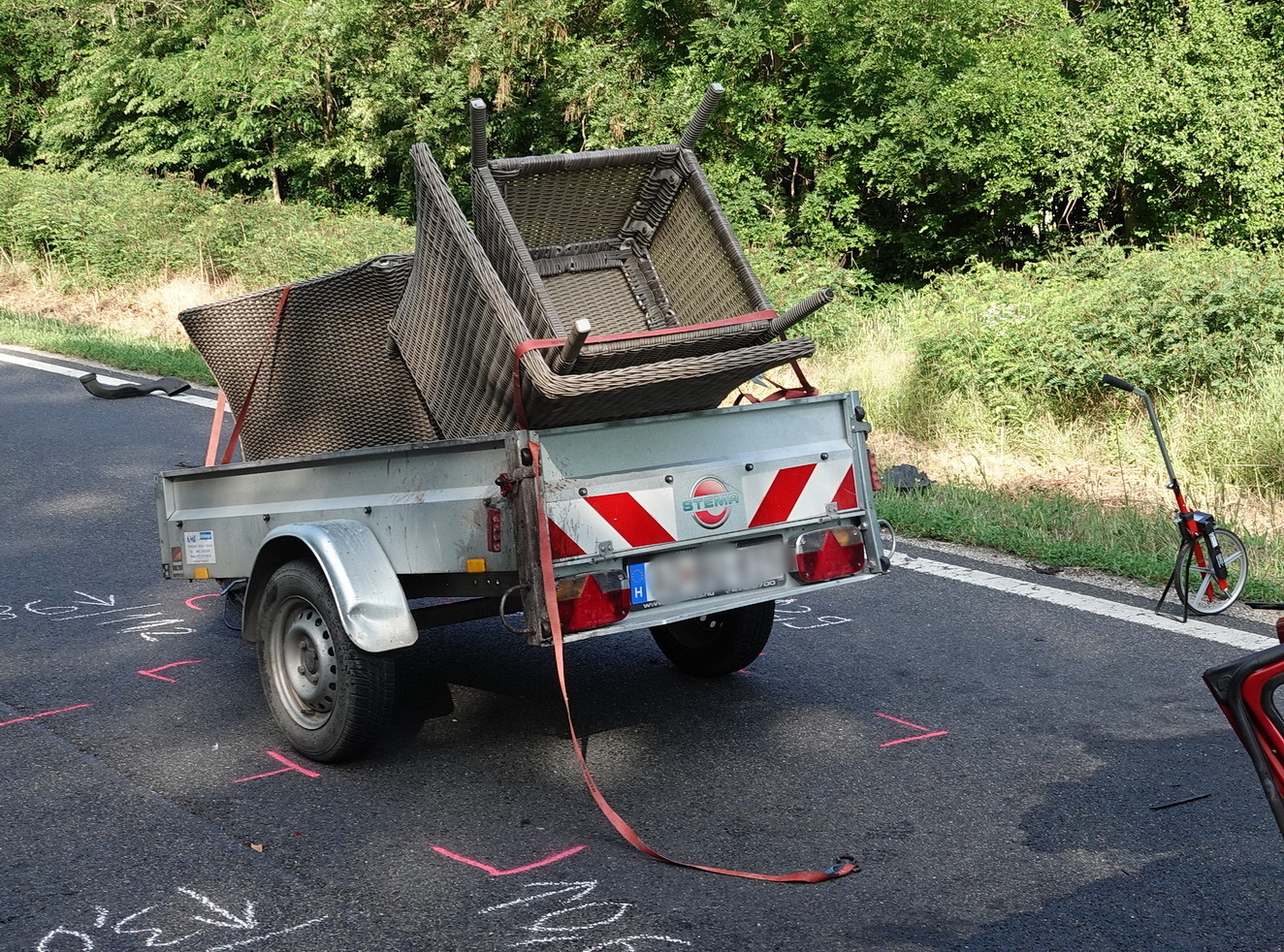 Halálos baleset a 8-as főúton, Duka közelében