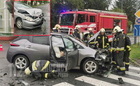 Nissan kanyarodott Peugeot elé Szombathelyen - ketten megsérültek
