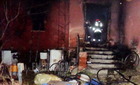 Holttestet találtak a kiégett házban Vasváron, a Nagymákfa utcában 