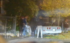 Kerítésnek ütközött egy Corvette Szombathelyen
