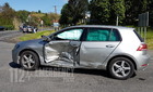 Négyen sérültek Sárvárnál, Ford elé hajtott egy osztrák Volkswagen
