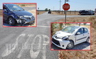 Két Toyota ütközött Lócs közelében - próbált kitérni a vétlen sofőr