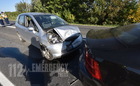 Ráfutásos baleset Szombathely határában - megfejelte a szélvédőt a Honda vezetője