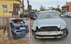 Villanyoszlopnak csapódott az Audi elé hajtó Toyota Szombathelyen -cserélni kell az oszlopot