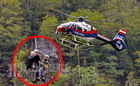 Helikopteres mentést örökített meg olvasónk az Alpokban, halálos hegymászó-baleset után