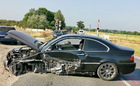 Két BMW ütközött a 87-es főúton - elaludt az okozó