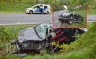 Két súlyos sérült Gércénél - elaludt egy VW sofőrje a 84-esen