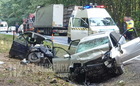 Meghaltak a vétlenek - Iveco-t előző Audi ütközött frontálisan Forddal Egervár közelében