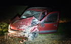 Renault tört össze szarvas miatt Sárvár közelében, a 88-as főúton