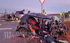 Meghalt az okozó utasa - két Hyundai ütközött frontálisan Körmend közelében a 86-oson