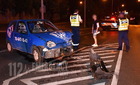 Figyelmetlen sofőr és gyorshajtó ételfutár autója ütközött Szombathelyen