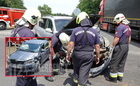 Skoda elé hajtott egy SsangYong a 84-esen, Sárvárnál - ketten megsérültek