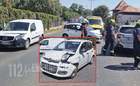 Érkező Subaru elé tolt egy Fiatot egy Mercedes Szombathelyen - megsérült a két vétlen sofőr