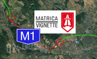 Vigyázat: a szárligeti csomópont miatt már kell megyematrica az M1-esen Fejér megyén átutazóknak