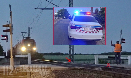 Mozdony oldalába hajtott és oszlopnak csapódott egy motoros férfi Csánigon - a helyszínen elhunyt
